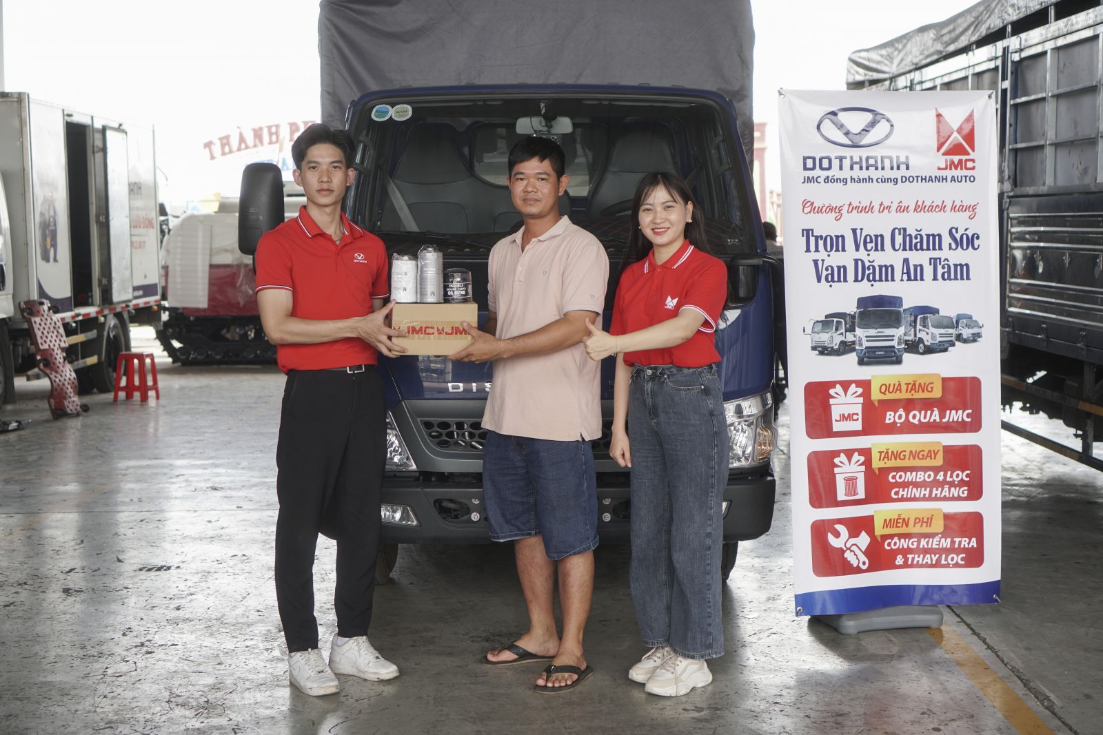 DoThanh Auto, JMC phối hợp tổ chức chương trình tri ân khách hàng “Trọn vẹn chăm sóc - Vạn dặm an tâm” tại Đô Thành Đồng Nai