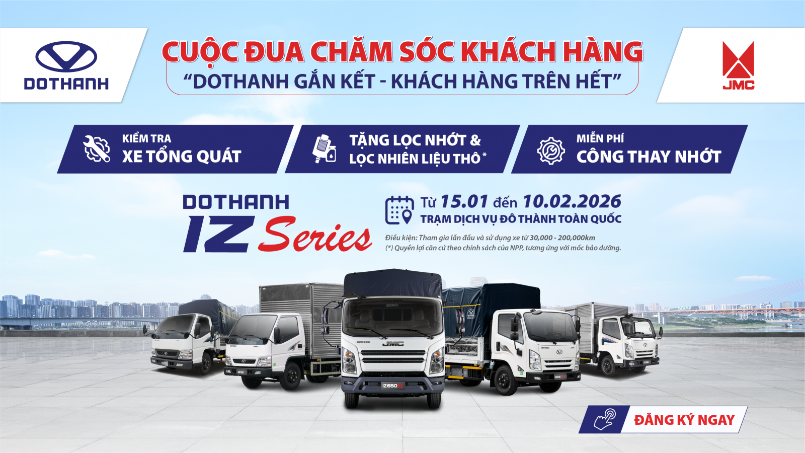(Quý I.2026) CUỘC ĐUA CHĂM SÓC KHÁCH HÀNG DOTHANH IZ | Marathon Service