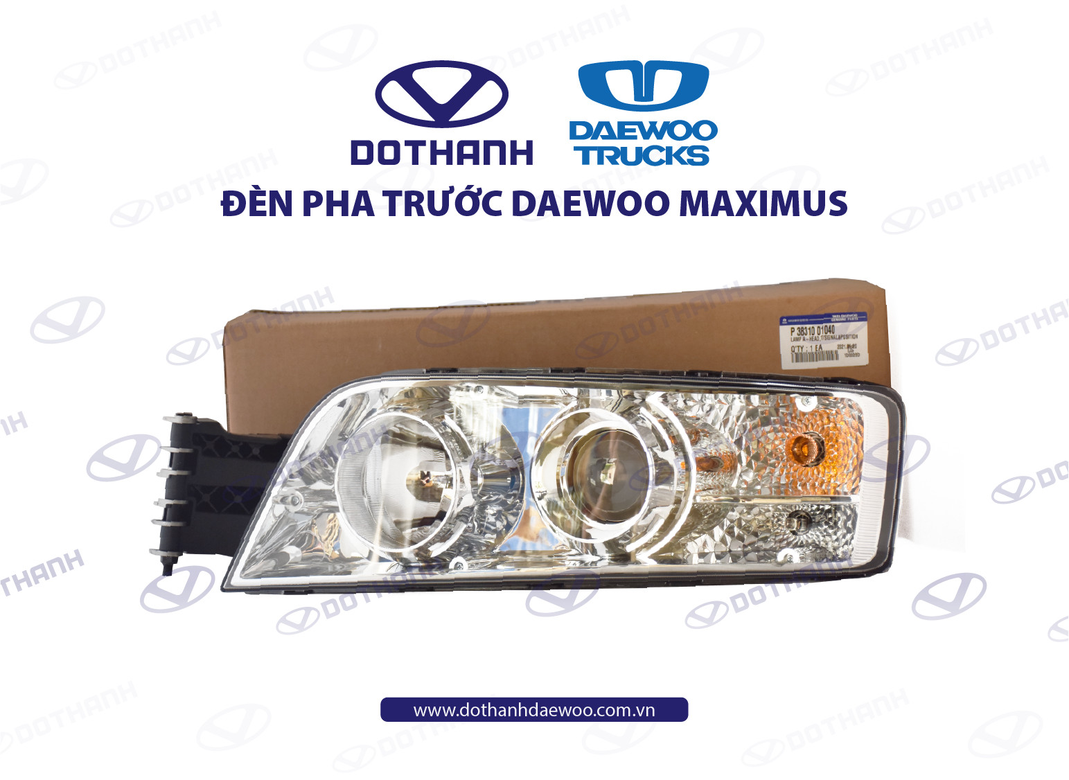 Đèn lái trước pha/cos Daewoo Maximus, Prima