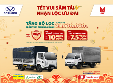 TẾT VUI SẮM TẢI - NHẬN LỘC ƯU ĐÃI | DOTHANH IZ khuyến mại Tết 2026