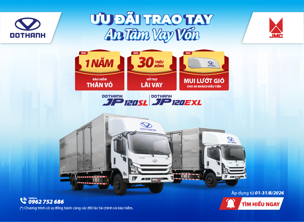 ƯU ĐÃI TRAO TAY - AN TÂM VAY VỐN | KHUYẾN MẠI DOTHANH JP