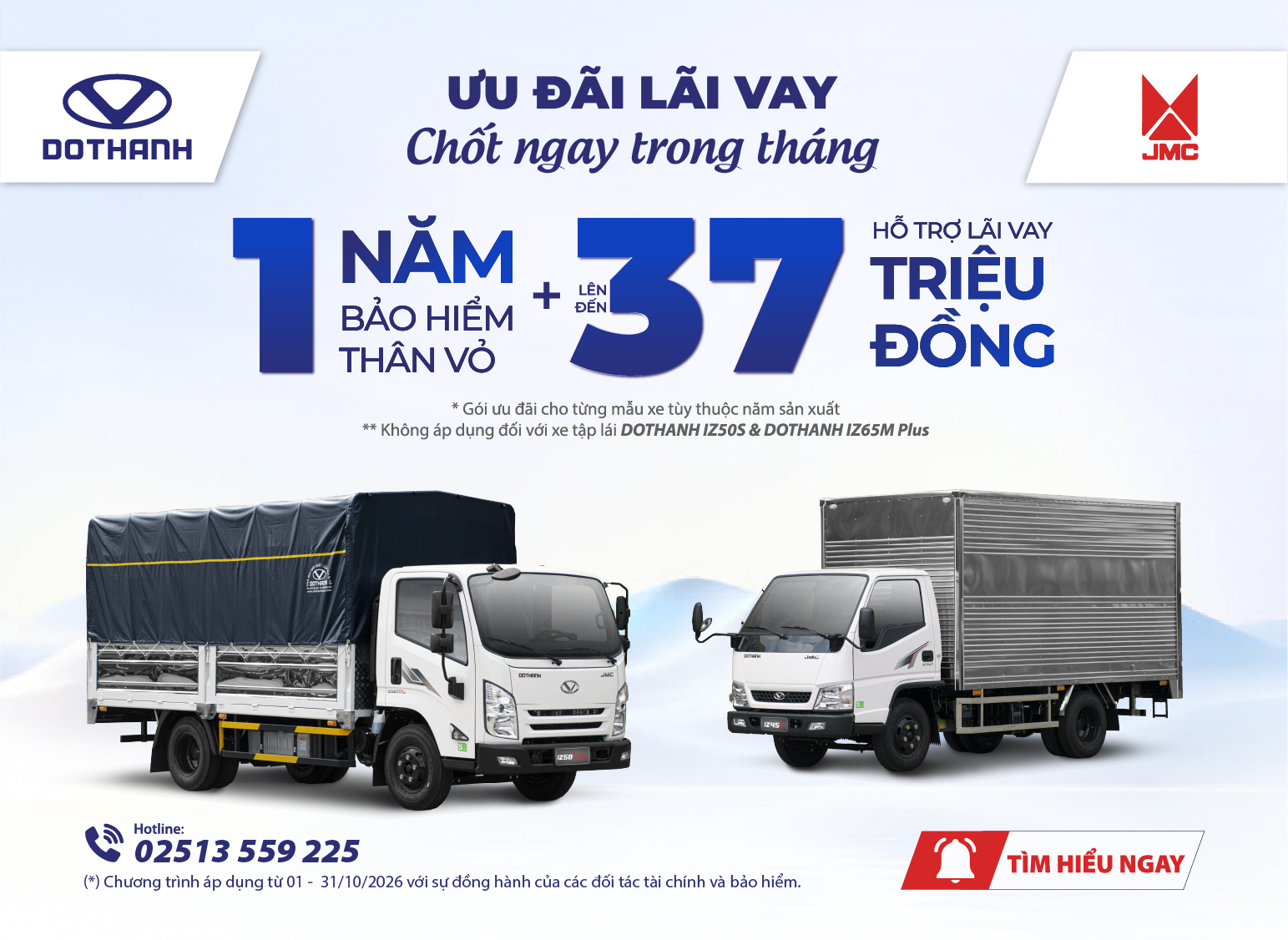 ƯU ĐÃI LÃI VAY – CHỐT NGAY TRONG THÁNG | KHUYẾN MẠI DOTHANH IZ