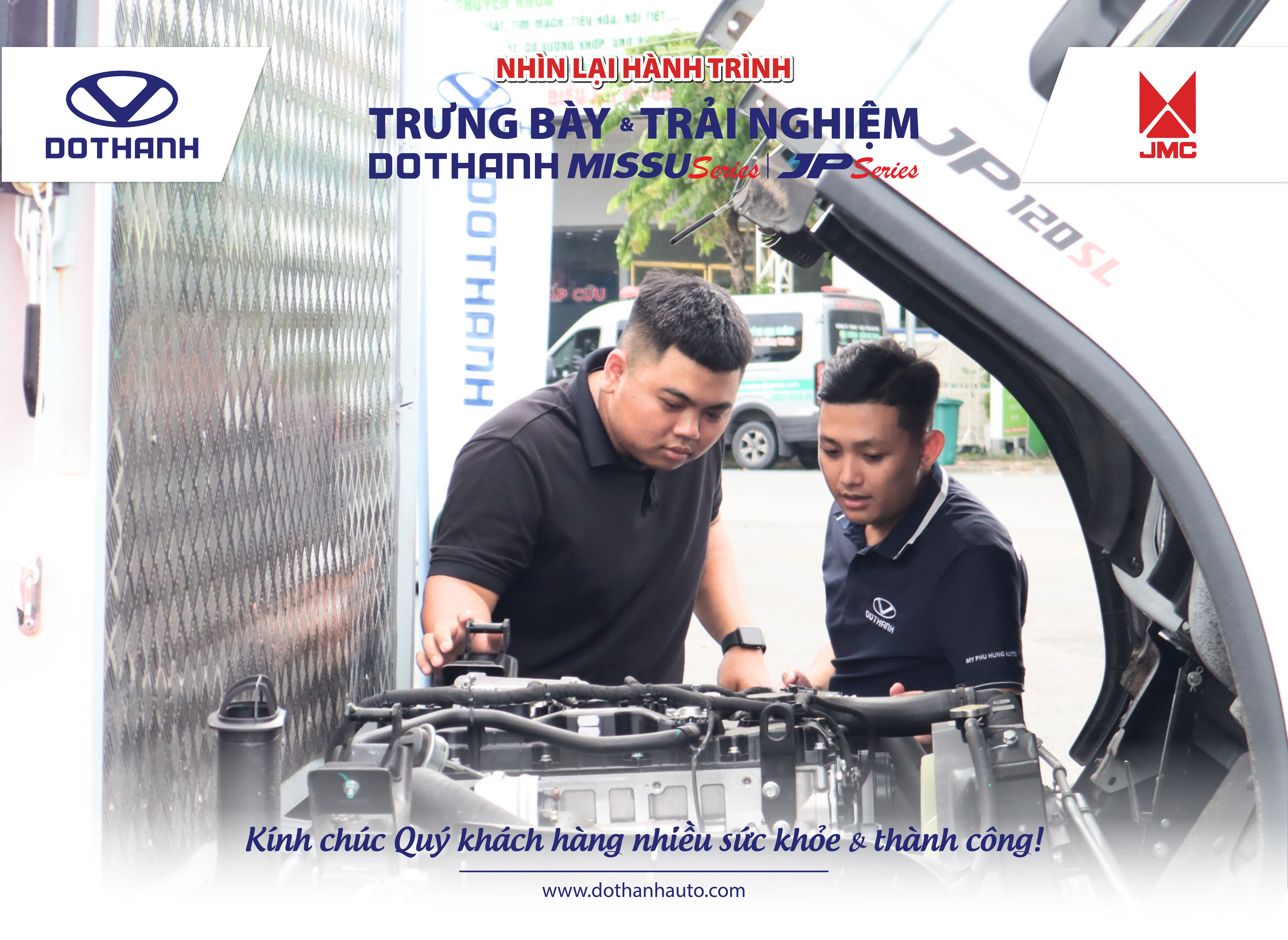 NHÌN LẠI HÀNH TRÌNH ROADSHOW “TRƯNG BÀY VÀ TRẢI NGHIỆM XE DOTHANH AUTO”