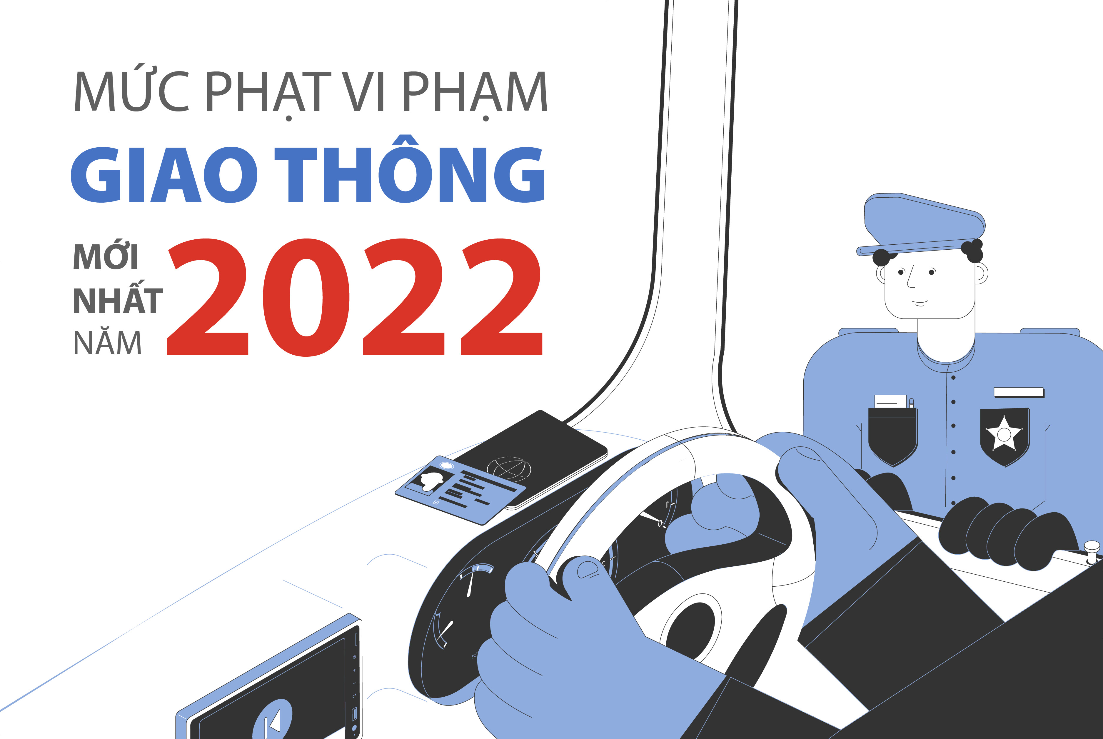 Mức phạt vi phạm giao thông mới nhất năm 2022 có thể lên tới 70 triệu đồng