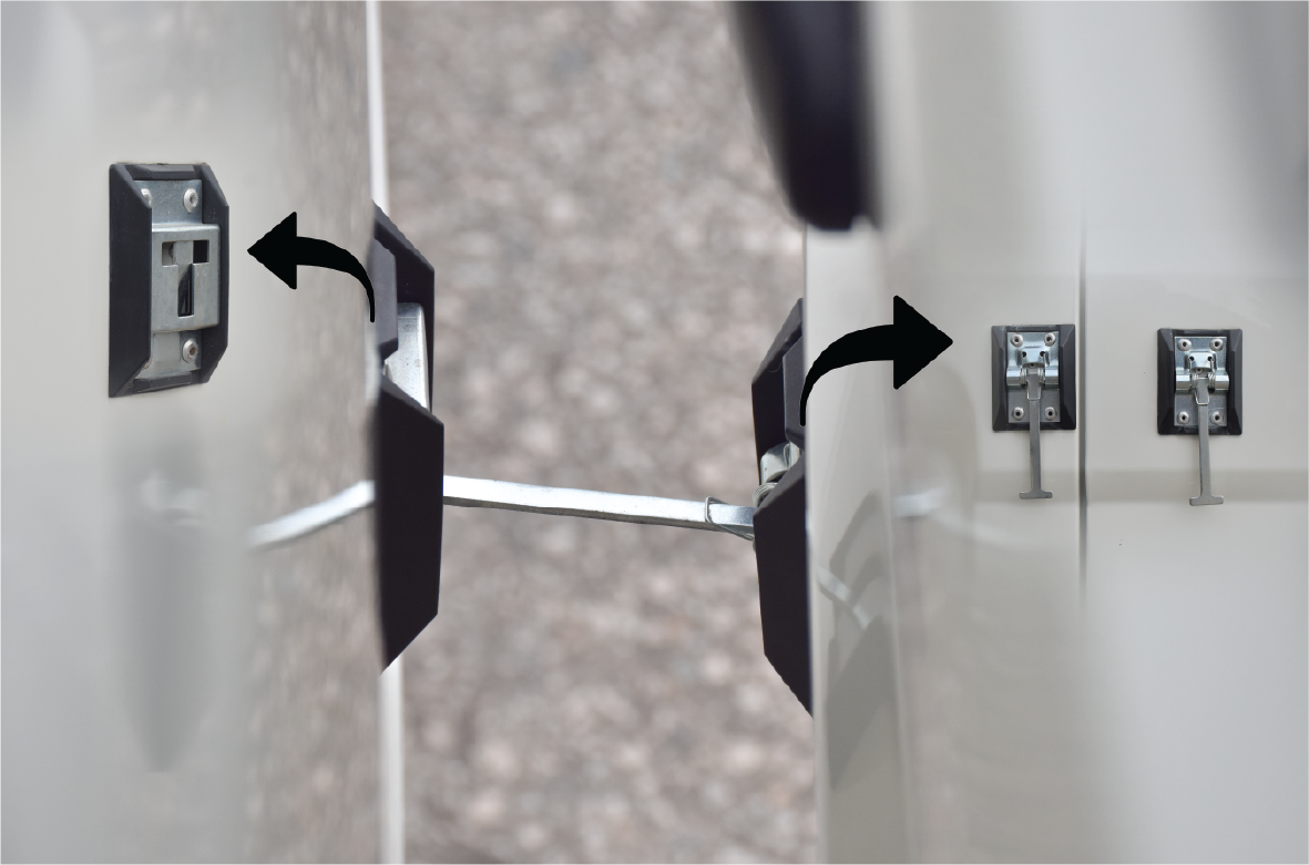 Bộ cài cửa sau (tại góc mở cửa 270°)