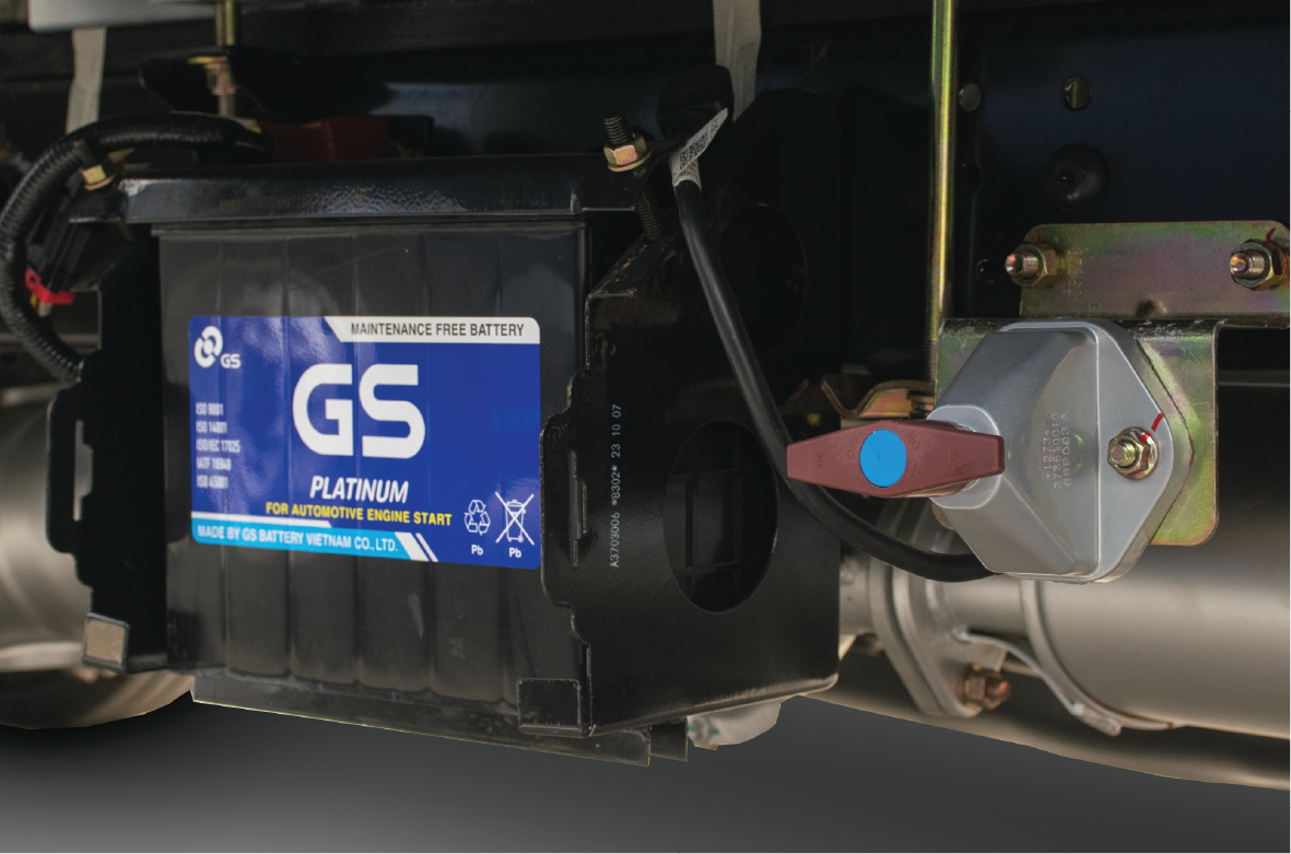 Khóa đóng/mở bình ắc quy